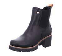 Panama Jack Schlupf/Reißverschlussstiefelette Warmfutter für Damen, schwarz, Größe 37 EU