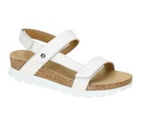 Panama Jack Sandaletten für Damen aus Italien, Spanien und Portugal für Damen, weiß, Gr. 37 EU