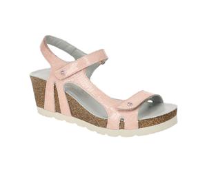 Panama Jack Varel B14 Keil Sandale rosa pink Lack für Damen, rosa, Größe 39 EU