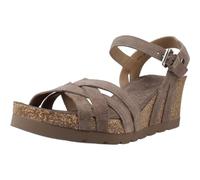 Panama Jack Keil-Sandale Vera B5 Velour Grau Größe 41