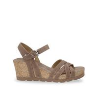 Panama Jack Keil-Sandale Vera B5 Velour Grau Größe 41