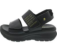 Panama Jack Damensandalen Noah B1 Napa Plateau Schwarz Größe 39 EU