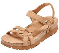 Panama Jack Women's Sandals, Sally B8, Cuero/Bark, 40 EU