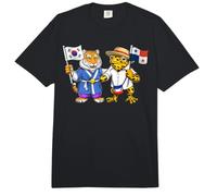 Panama Südkorea Flagge Panamaisch-koreanische Wurzeln Comfort Colors Adult Heavyweight T-Shirt