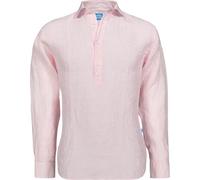 Panareha SAMUI Gestreiftes Leinen Popover Hemd rosa L