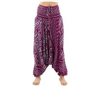 PANASIAM Aladin Pants Kiowa, Purple, XL