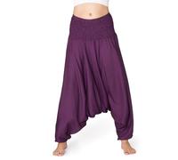 PANASIAM Aladinhose einfarbig Lila XL