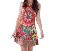 PANASIAM Kleid, farbenfrohe Tunika, aus Baumwolle, in S, M, L und XL, kleine Auflage (Boutiqueware) !