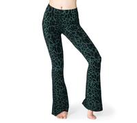 PANASIAM Leggings Leo with Flare, Petrol, L