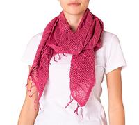 PANASIAM scarf cotton woven, dusty pink, 165x50cm