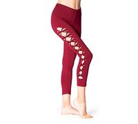 PANASIAM Wati Bio-Leggings 3/4 M in Bordeaux