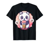 Panda Boba Tea Bubble Tea Anime Kawaii Neko Damen T-Shirt