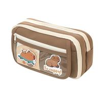 Panda Pencil Case, Pencil Storage Box, Stylish Pencil Holder, School Supplies Organizer, Kids Stationery Case, Portable Zipper Pencil Organizer Box with Compartments for Pencils, Pens, Erasers