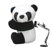 Panda Plush Animal Toy with Keychain Panda Keyring Stuffed Pendant for Use | Soft PP Cotton Plush Design System, Lightweight Mini Doll Structure Feature, Cute Bag Decoration Function, Purse Tote Bag