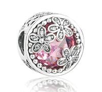 PANDOCCI 2017 Frühlings-Kollektion DIY Passend für Pandora Original-Armbänder Authentische Sterlingsilber 925 Dazzling Gänseblümchen-Wiesen-Charme-Korn-Schmucksachen