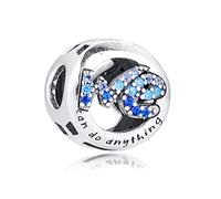 PANDOCCI 2020 Frühling Blau Wir können Alles tun Perle 925 Silber DIY Passend für Original Pandora Armbänder Charme Modeschmuck