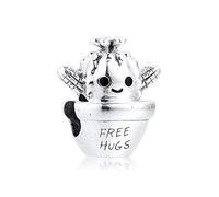 PANDOCCI 2020 Frühling frei Umarmungen Kaktusperle 925 Silber DIY passt für Original Pandora Armbänder Charme Modeschmuck