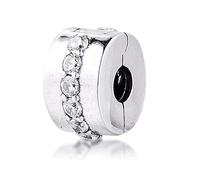 PANDOCCI Für Pandora Armband u. Halskette 2016 Neuer glänzender Pfosten-Klipp 925 Sterlingsilber-Charme-ursprüngliche DIY Korne für Schmucksache-Herstellung