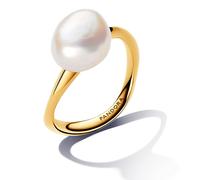 Pandora 163293C01 Damenring mit Barockperle Goldfarben 58/18.5