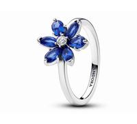 Pandora 193000C01 Damen-Ring Funkelndes Herbarium Blau 54/17.2