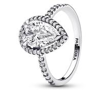 Pandora 193012C01 Ring für Damen Funkelnde Birne mit Heiligenschein Groß 56/17.8