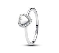 PANDORA Damen-Ring Herz Silber 193801C01-60 Ringgröße 60/19,1