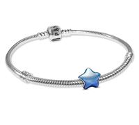 Pandora 21520 Damen-Armband Silber Geschenkset Blauer Stern 20 cm