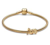 Pandora 21541 Geschenkset Damen-Armband Handgeschriebene Liebe Goldfarben 20 cm