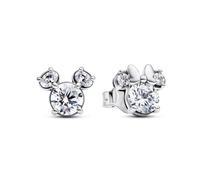 Pandora Ohrstecker - Micky Maus & Minnie Maus - 293219C01 silber
