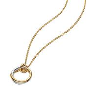 Pandora ESSENCE 363882C00-45 - organisch geformte bicolor Anhänger-Halskette - 45 cm