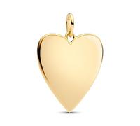 Pandora Herz-Anhänger 364016C00 – goldfarben mit Gravurplatte