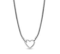 Pandora 393377C00-45 Damen-Collier Silber mit Herz-Verschluss