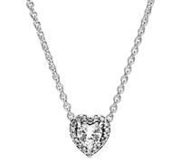 Pandora 398425C01-45 Damen-Halskette Silber 925 Elevated Heart