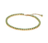 Pandora 561469C02 Damen-Tennisarmband Hellgrün Goldfarben 20 cm