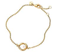 Pandora 563830C01 Damen-Armband mit Perle Goldfarben 18 cm