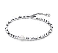 Pandora 593173C01 Damen-Armband Süßwasser-Zuchtperle & Kugeln Silber 18 cm