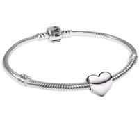 Pandora 68570 Damen-Armband Be Love Herz Starter-Set Silber 925 20 cm