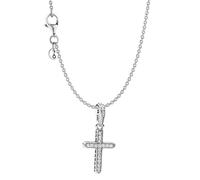 Pandora 68622 Halskette für Damen und Jugendliche Glitzerndes Kreuz Set