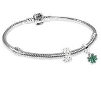 Pandora Damenarmband Silber Starter-Set Glücksbringer 68629-19 19 cm
