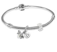 Pandora 68633 Damenarmband Silber Geschenk-Set Glühwürmchen und Gänseblümchen 21 cm