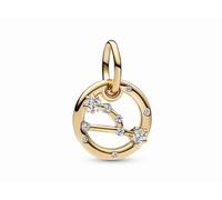 Pandora Schmuck 762707C01 Charm-Anhänger Sternzeichen Stier Goldfarben