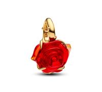 Pandora 764018C01 - Disney die Schöne und das Biest Verzauberte Rose Charm-Anhänger - Vergoldung - Murano