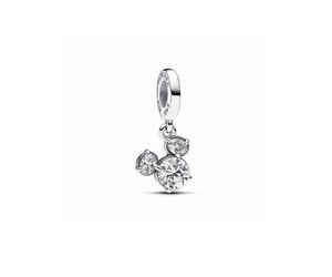 Pandora 793031C01 - Disney Micky Maus Funkelnder Kopf Silhouette Charm-Anhänger