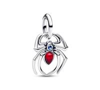 Pandora 794224C01 - Marvel Spiderman Charm - Sterling Silber - Kristall Rot