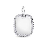 Pandora 394009C01 - Quadratischer Anhänger - Sterling Silber - Zirkonia