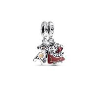 Pandora Disney 793357C01 Der König der Löwen - Timon & Pumbaa Teilbarer Charm - Silber - Emaille