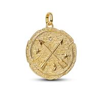 Pandora 764084C01 Anhänger Medaillon Goldfarben Gekreuzte Pfeile
