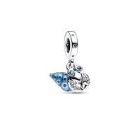 Pandora 792700C01 Glow-in-the-dark Einsiedlerkrebs Charm-Anhänger - Sterling Silber
