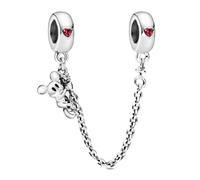 PANDORA - Disney Mickey Silber Sicherheitskette mit Zirkonia 797173CZR-05 cm