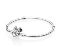 Pandora Armbänder Moments-Armband aus Sterlingsilber, Porträt von Minnie Brillante 597770CZ